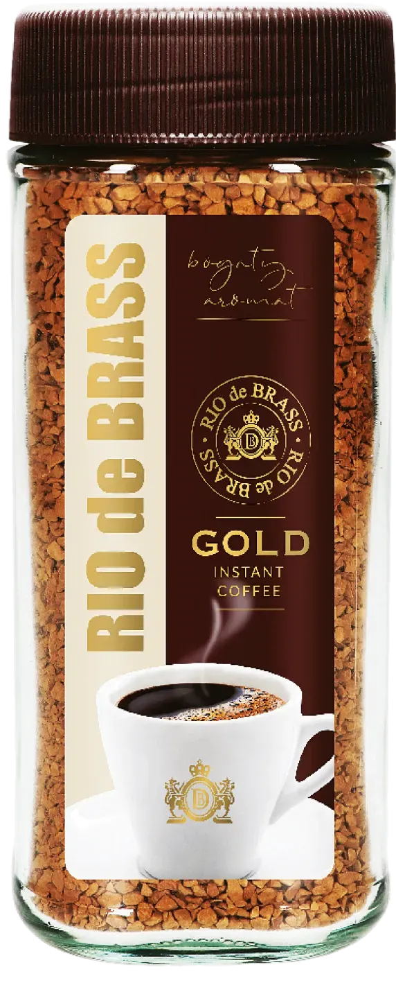 Kawa rozpuszczalna Gold Rio De Brass 200g widok główny 