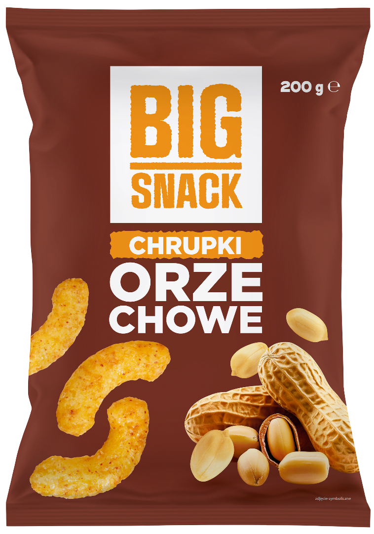 Chrupki orzechowe Big Snack 200g widok główny 