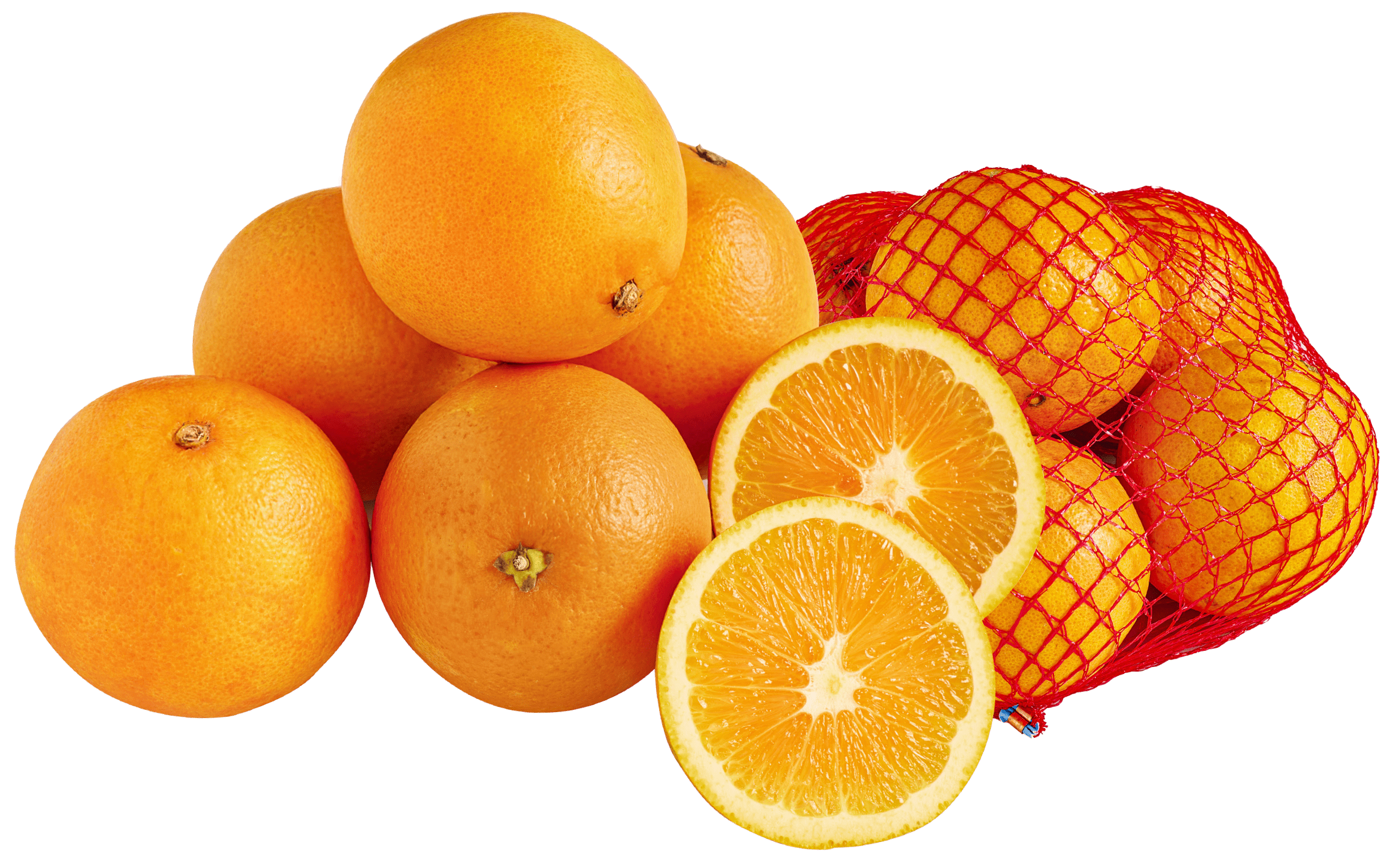 Pomarańcza siatka widok 1