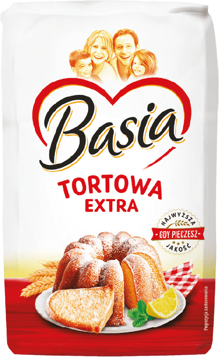 Mąka tortowa extra typ 405 Basia 1kg widok główny