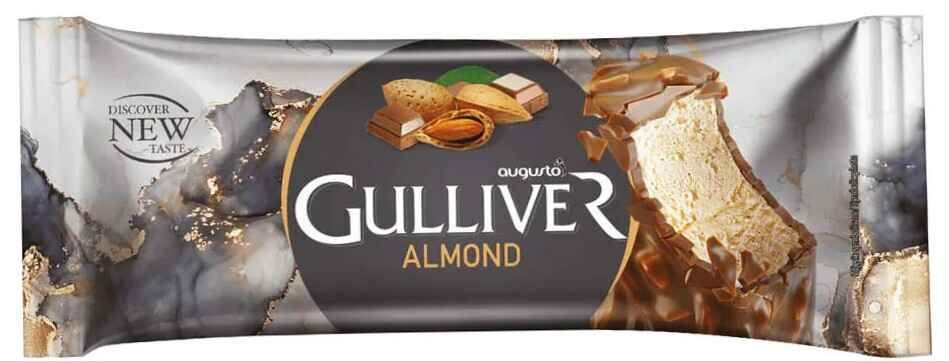Lody na patyku almond/karmel Gulliver 120ml mix widok 1