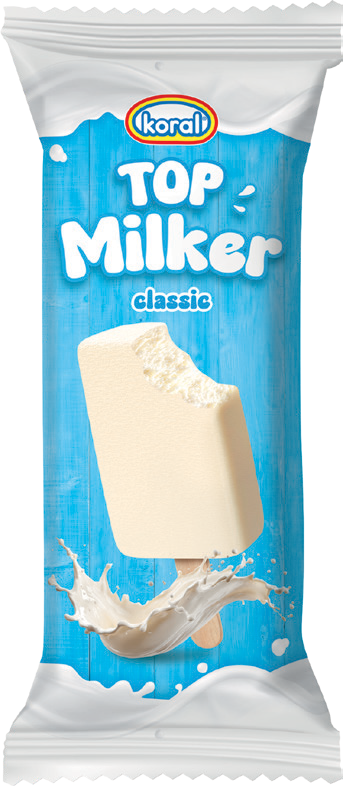 Lody na patyku Top Milker Koral 110ml widok główny