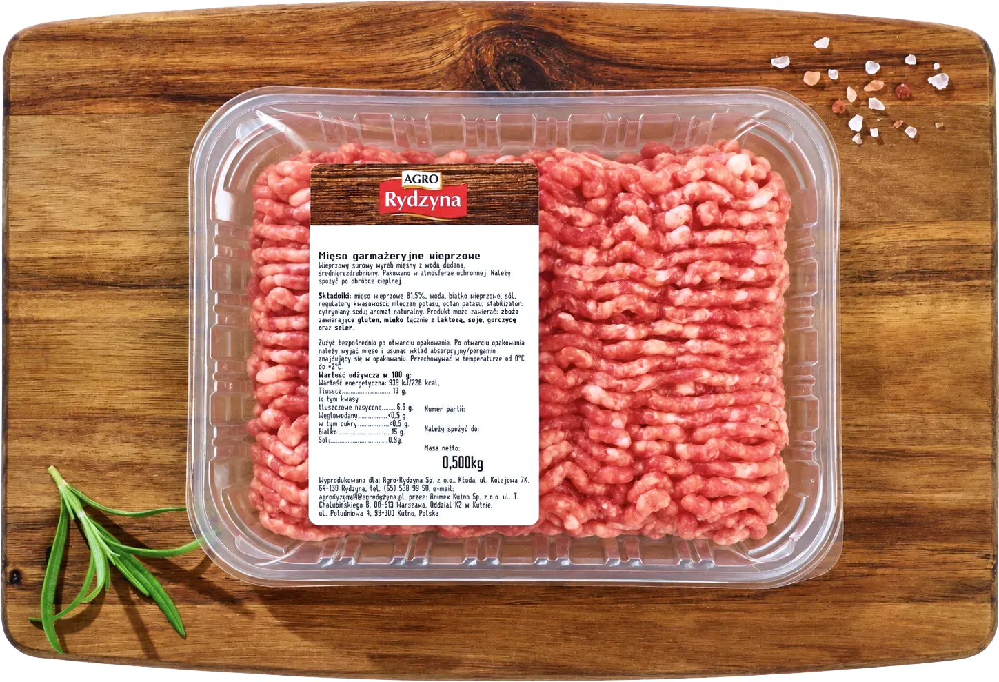 Mięso garmażeryjne wieprzowe 500g widok 1