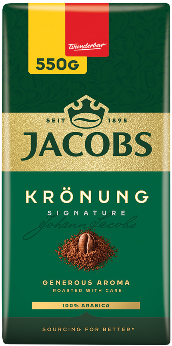 Kawa mielona Jacobs Kronung 550g widok główny