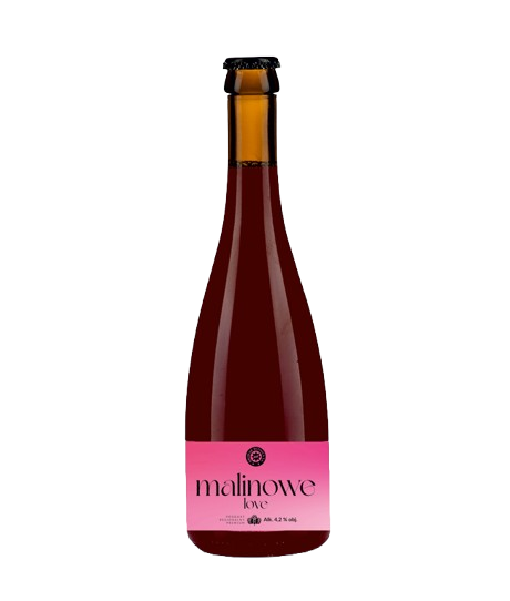 Piwo malinowe love Witnica 375ml 4,2% but. bzzw. widok główny