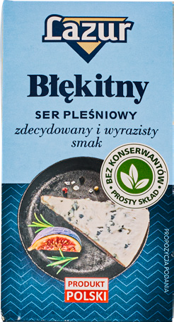 Ser pleśniowy Błękitny Lazur 100g widok główny