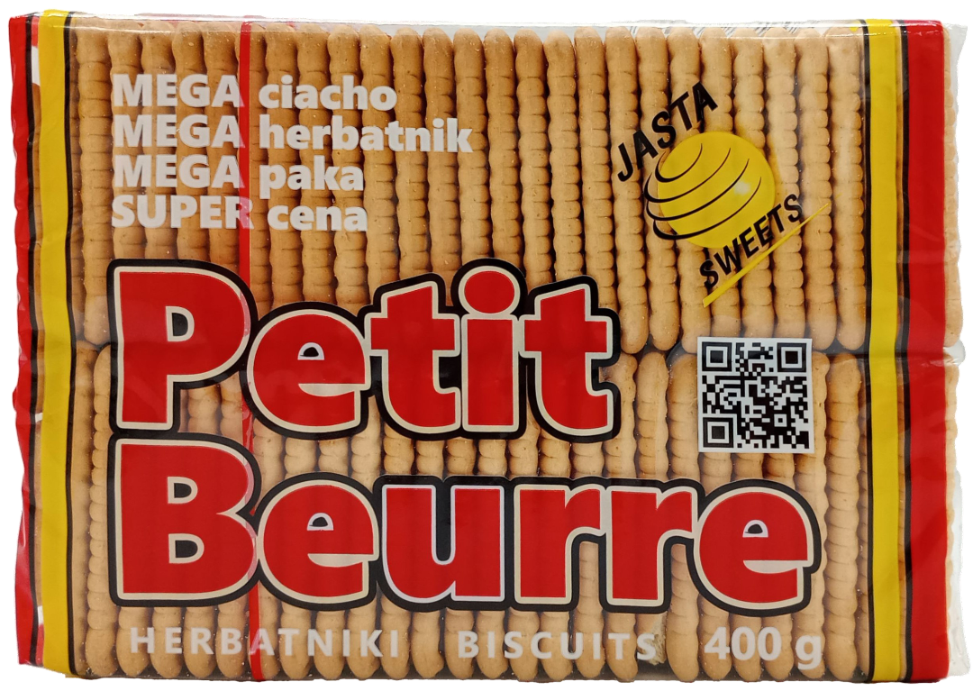 Herbatniki Petit Beurre Jasta 400g widok 1