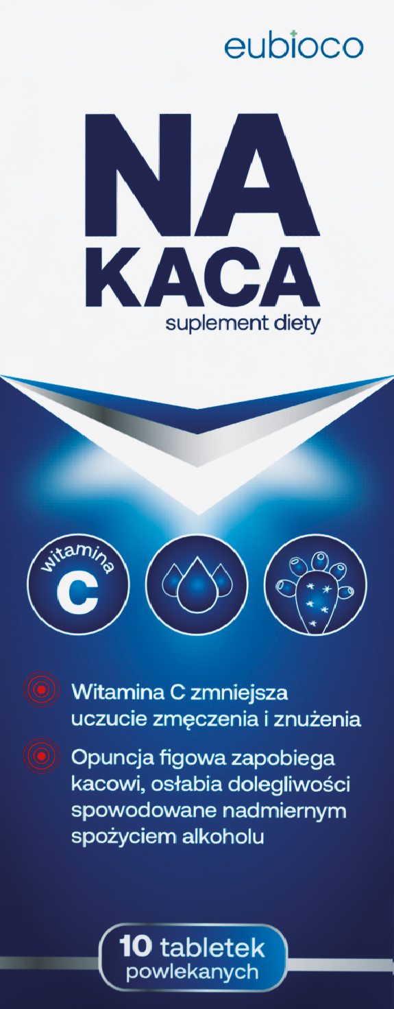 Tabletki na kaca Eubioco 10szt. widok główny 