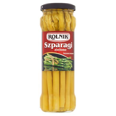 Szparagi zielone konserwowe Rolnik 330/185g widok 1