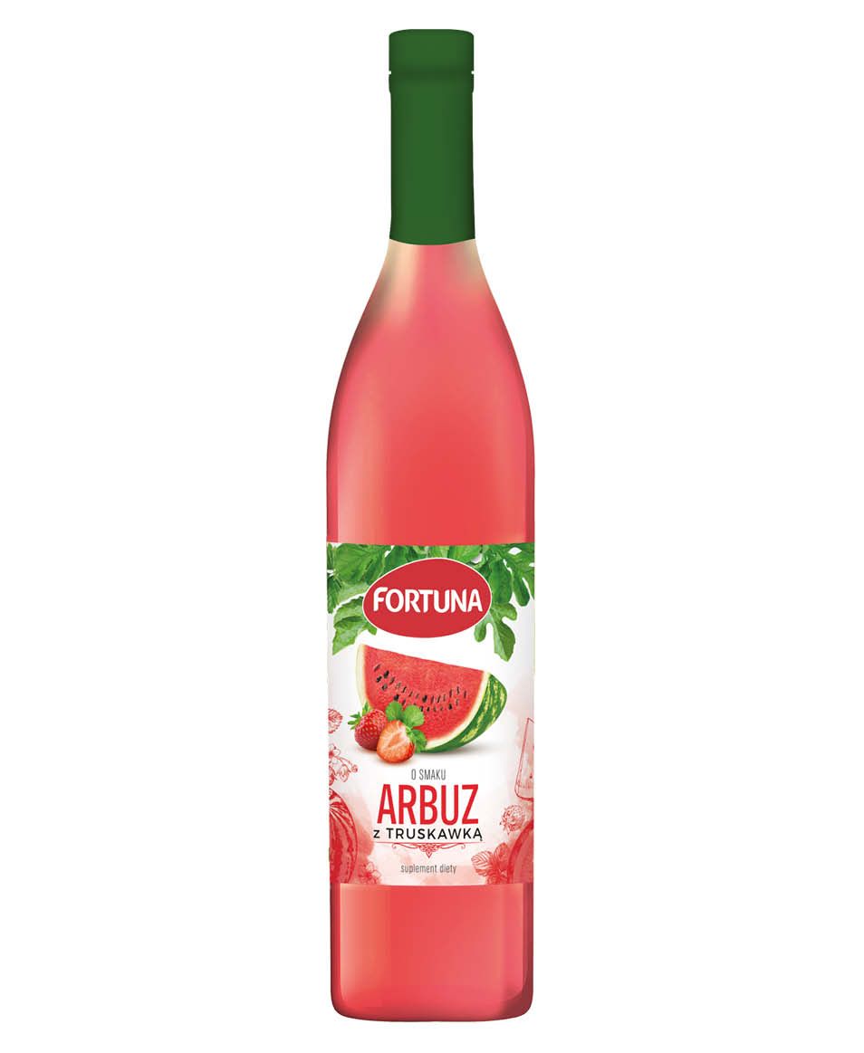 Zaprawa arbuz truskawka Fortuna 440ml widok 1