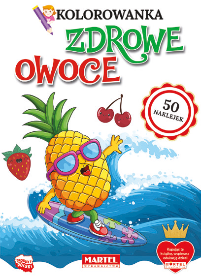 Kolorowanka z naklejkami widok 1
