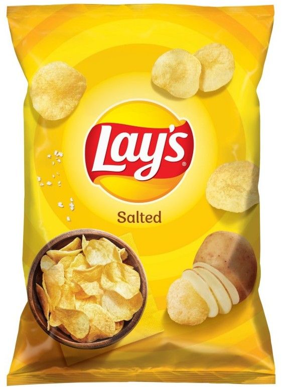Chipsy solone Lay's 130g widok 1