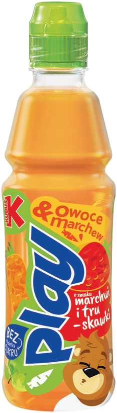 Napój niegaz. march trusk limetka Kubuś Play 400ml widok 1