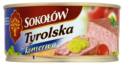 Konserwa tyrolska Sokołów 300g widok 1