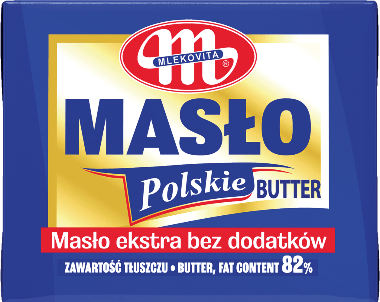 Masło ekstra 82% Polskie 200g widok główny
