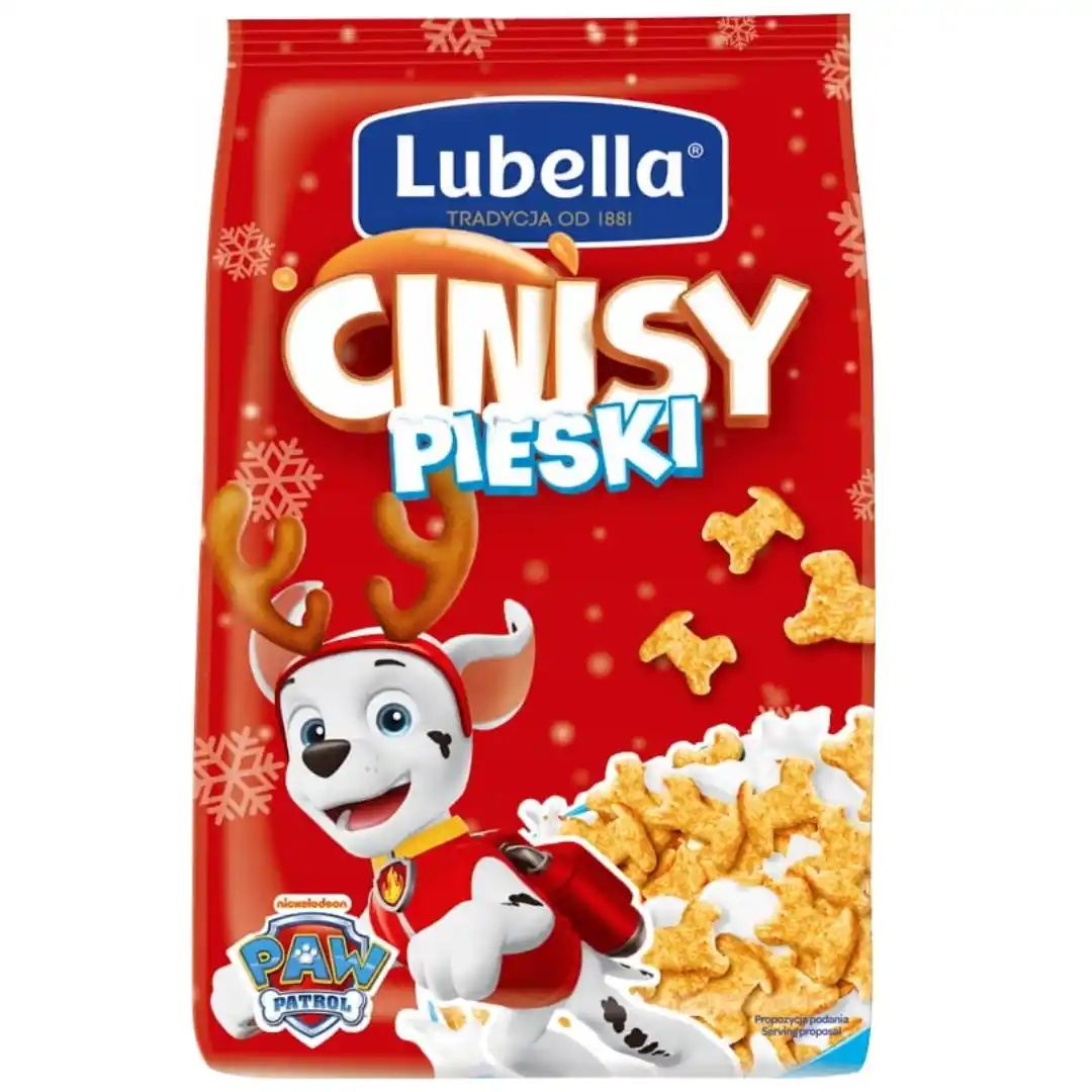 Płatki cinisy pieski Psi Patrol Lubella 500g widok 1
