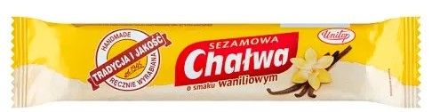 Chałwa sezamowa waniliowa Unitop 100g widok główny