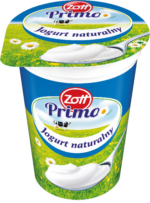 Jogurt naturalny Primo Zott 180g widok główny 