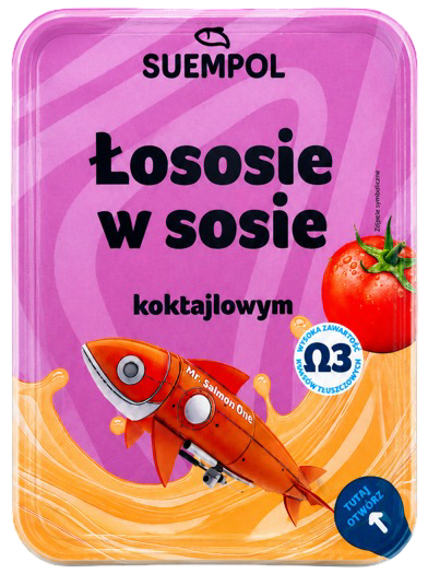 Łosoś w sosie koktajlowym Suempol 100g widok 1