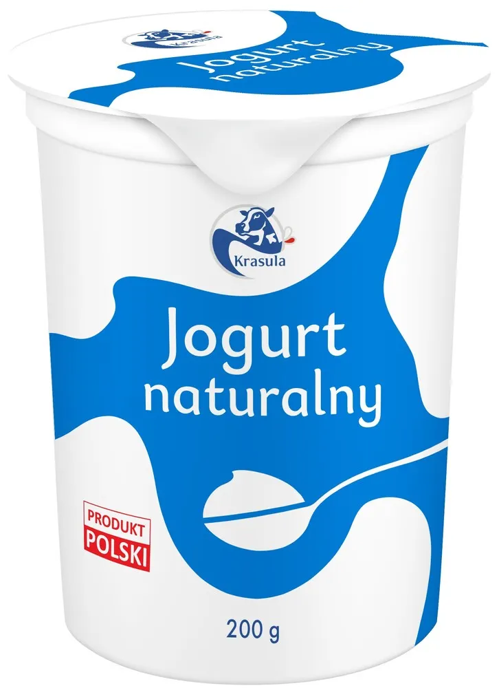 Jogurt naturalny Krasula 200g widok 1