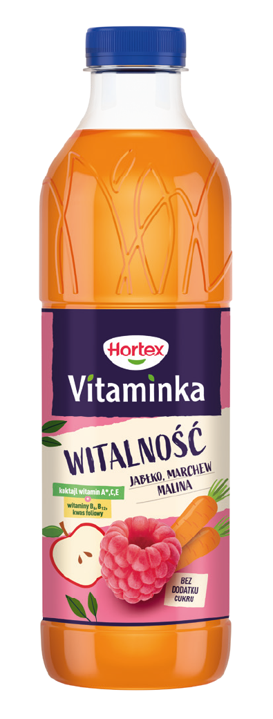 Sok marchew jabłko mango Vitaminka Hortex 1l widok 1