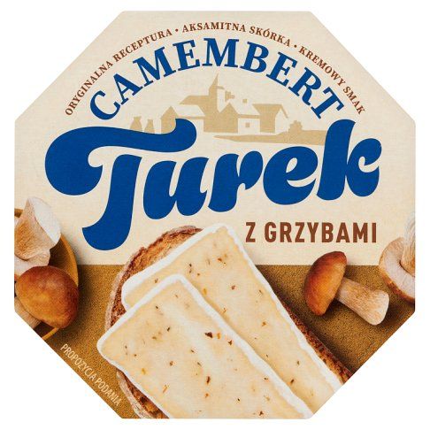 Ser pleśniowy camembert z grzybami Turek 120g widok 3