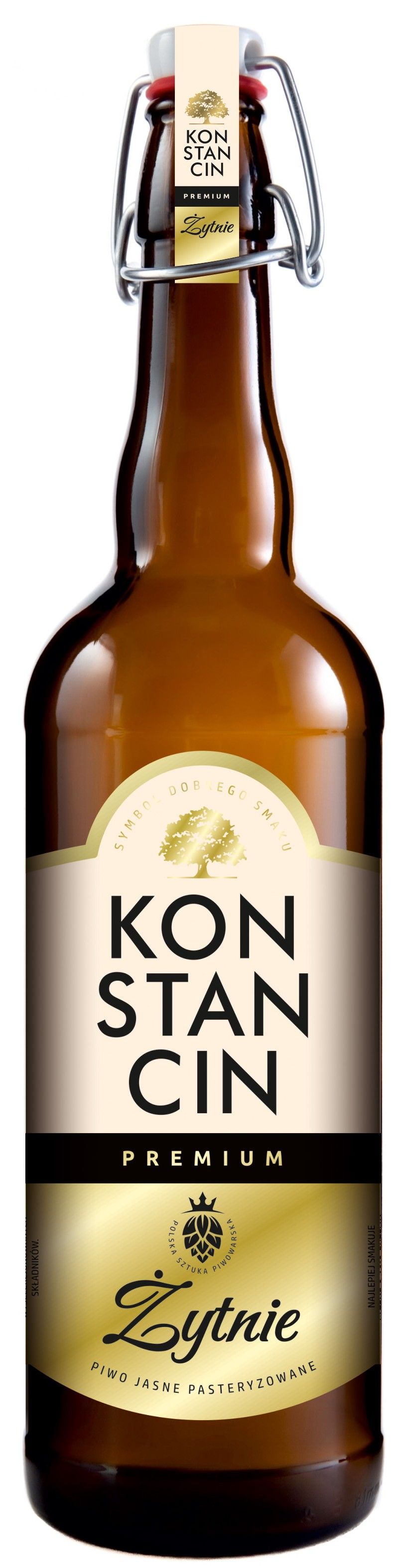 Piwo Konstancin żytnie 0,75l 5,5% but. bzzw. widok 1