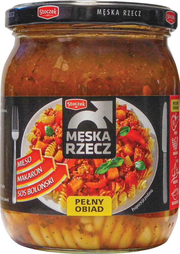 Kluseczki strogonow/makaron boloński 500g mix widok 2