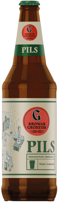 Piwo Grodziskie pils 0,5l 4,8% but. zw. widok główny