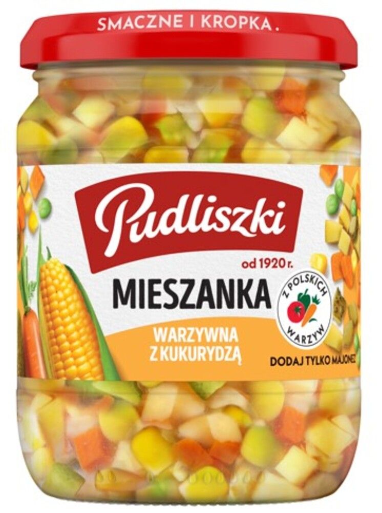 Mieszanka warzywna z kukurydzą Pudliszki 450/270g widok 1