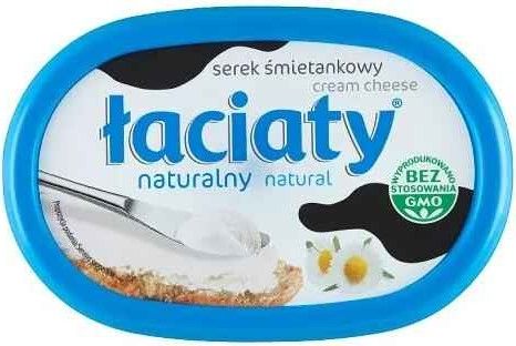 Serek śmietankowy naturalny Łaciaty 135g widok 1