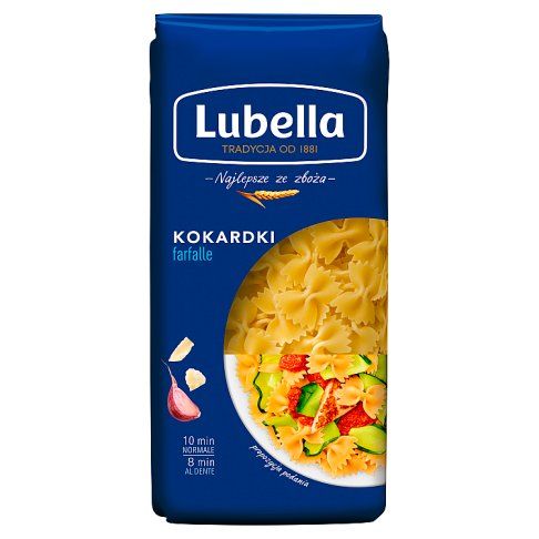 Makaron kokardki Lubella 400g widok 1