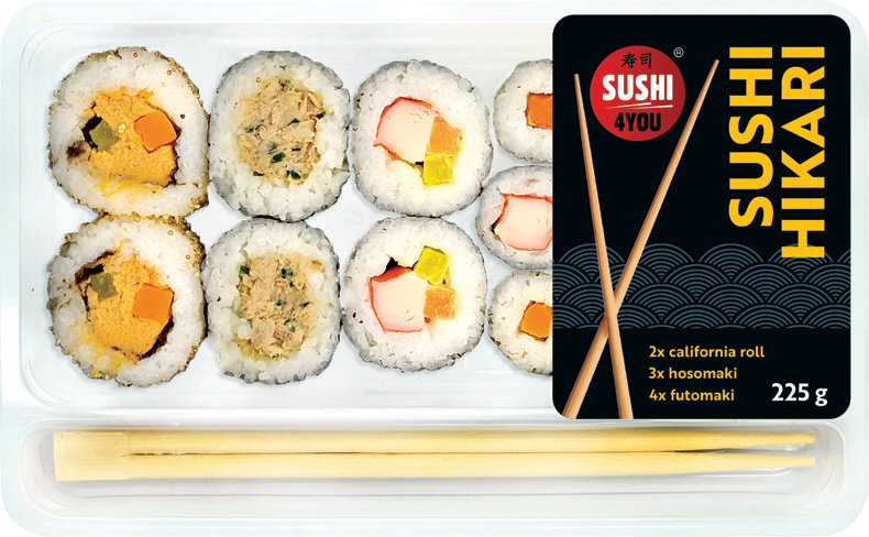 Sushi Sushi4you hirotto/hikari 225g Mix widok główny 