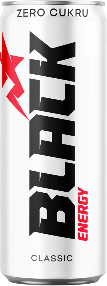 Napój energetyczny Black zero 250ml puszka widok 1