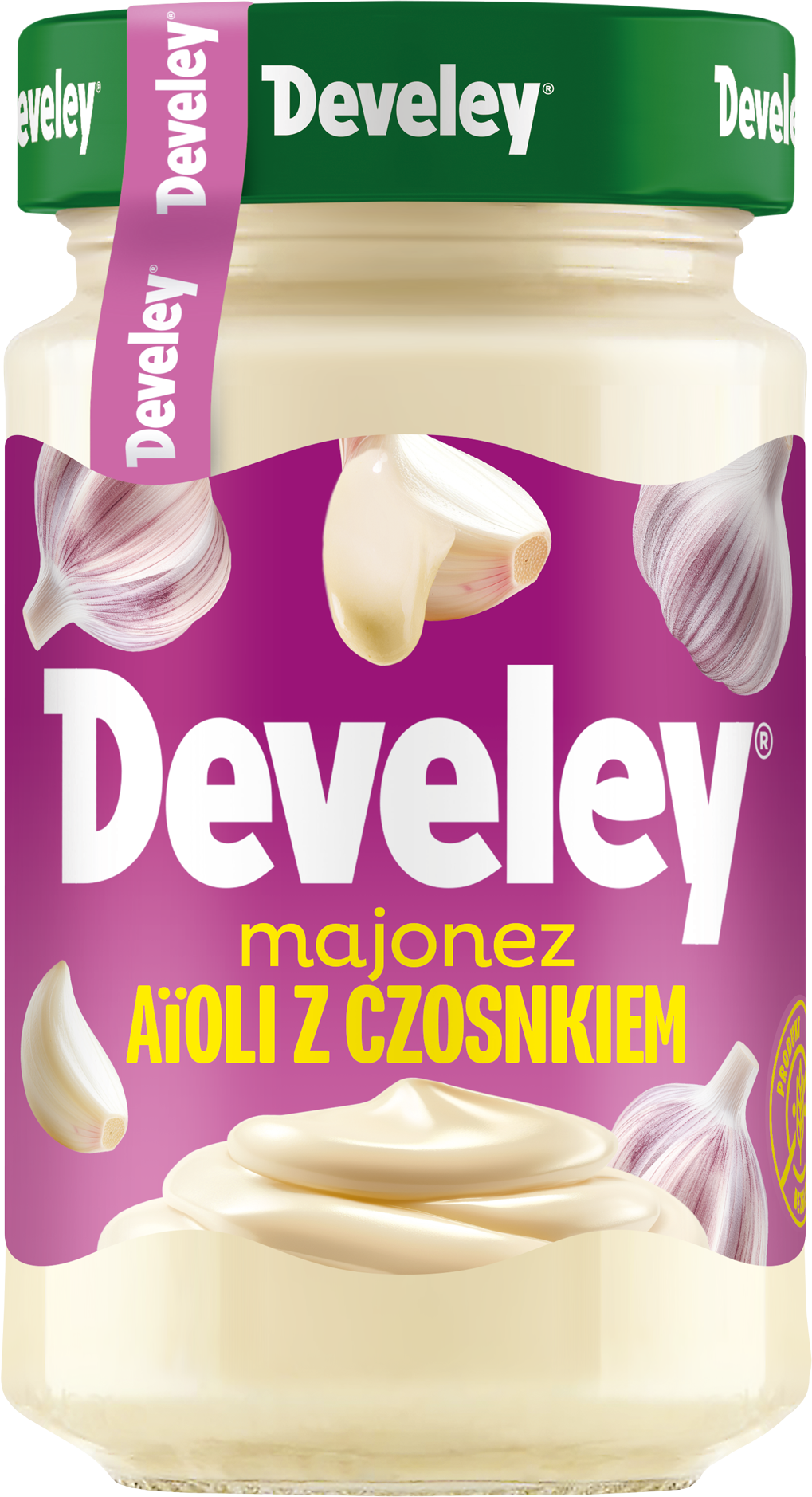 Majonez aioli z czosnkiem Develey 210ml widok 1