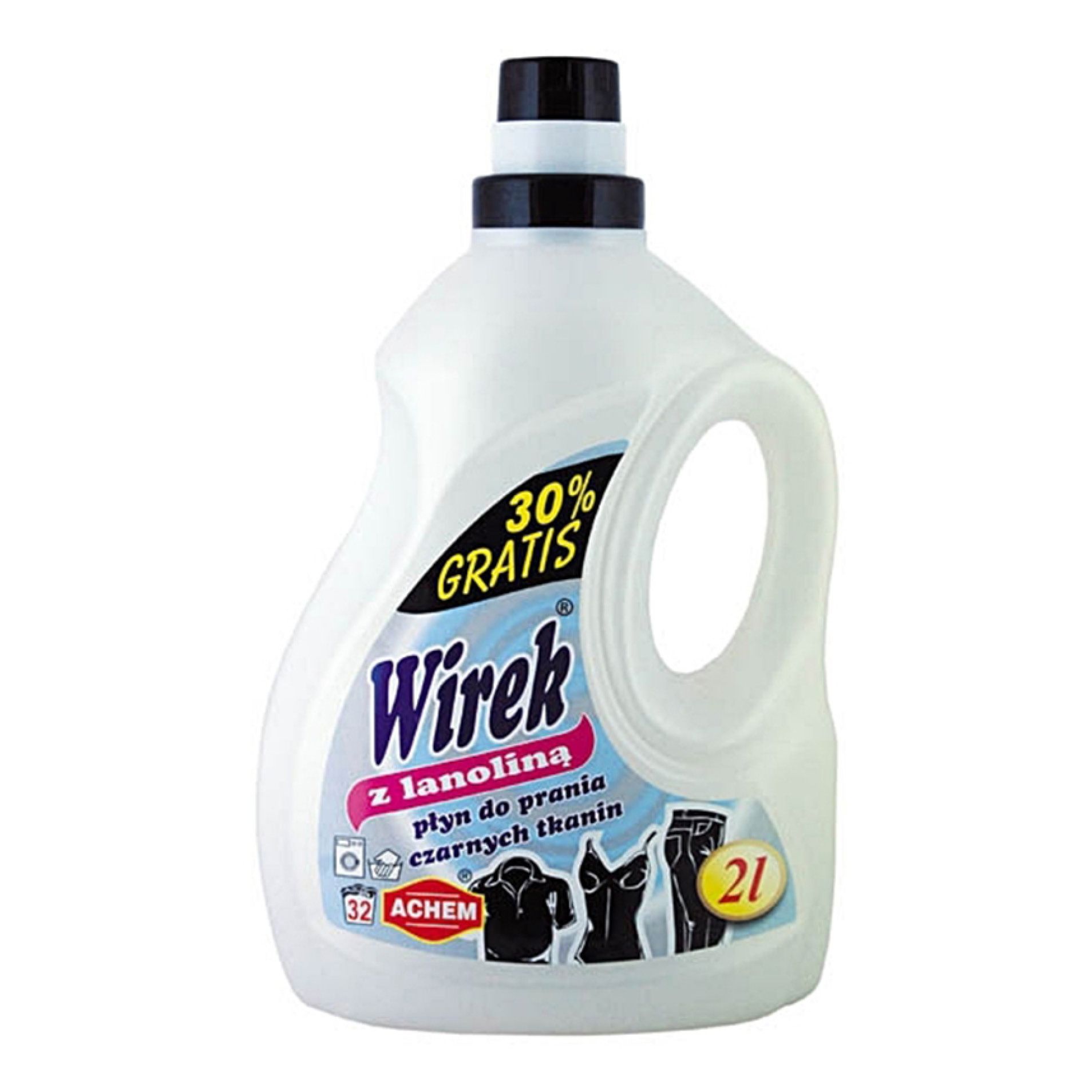 Płyn do prania Wirek czarne tkaniny 2l widok 1