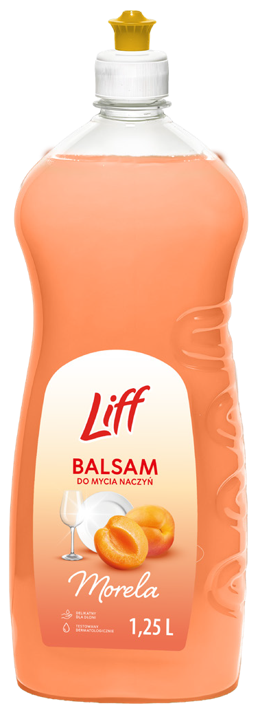 Balsam do mycia naczyń morela Liff 1,25l widok 1
