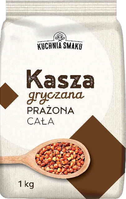 Kasza gryczana prażona Kuchnia Smaku 1kg widok główny