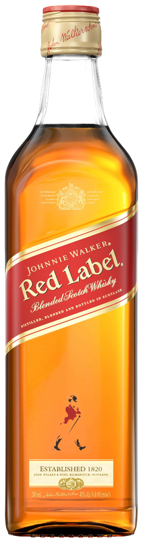Whisky Johnnie Walker Red Label 200ml 40% widok główny 