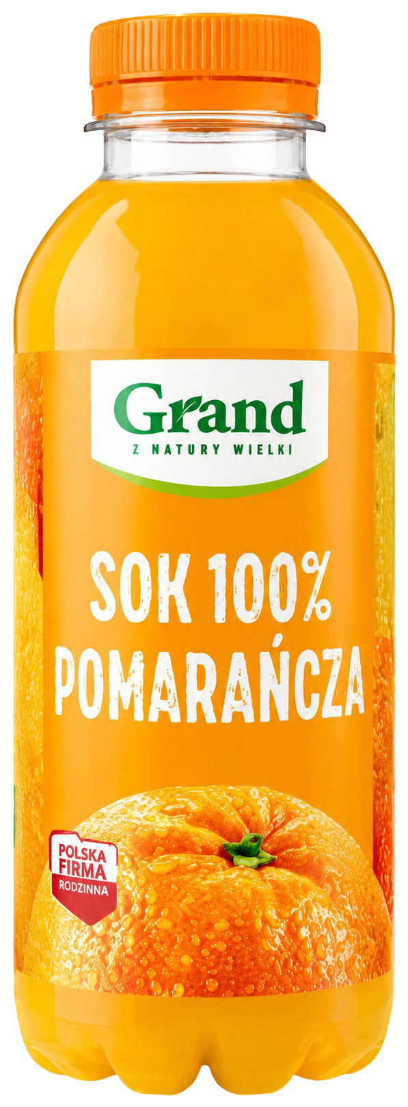 Sok pomarańczowy Grand 0,55l widok 1