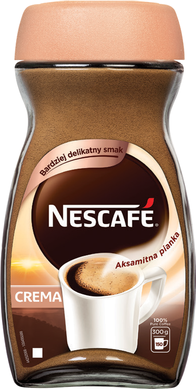 Kawa rozpuszczalna crema Nescafe 300g widok główny 
