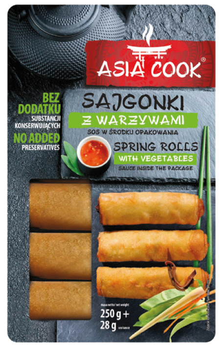 Sajgonki Asia Cook 278g mix widok 1