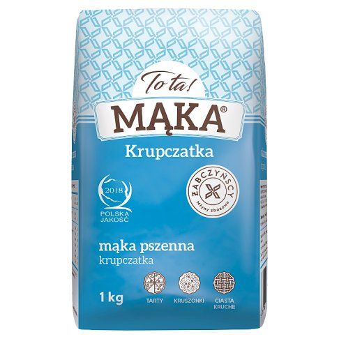 Mąka krupczatka Tota 1kg widok główny