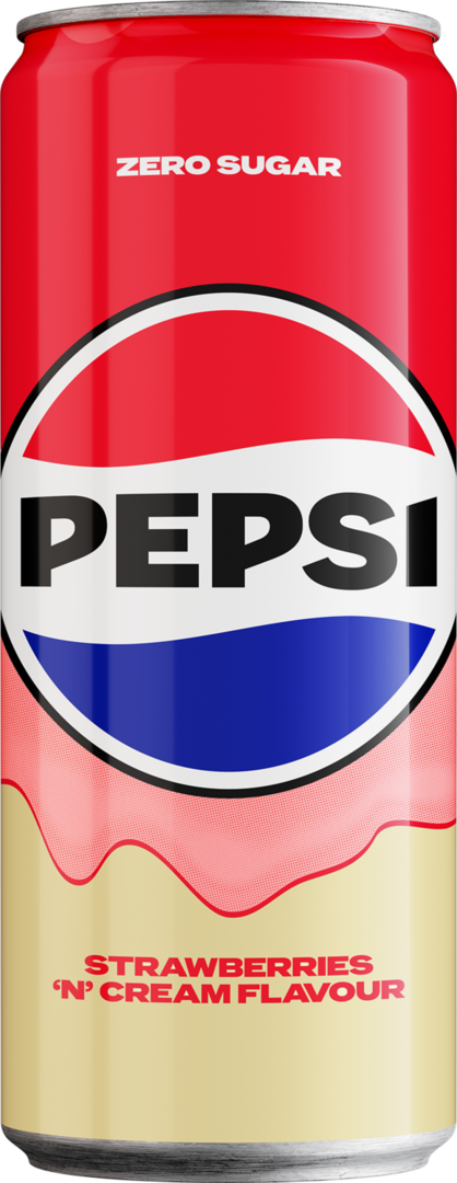 Napój gaz. Pepsi Cola stra cream zero 330ml puszka widok 1
