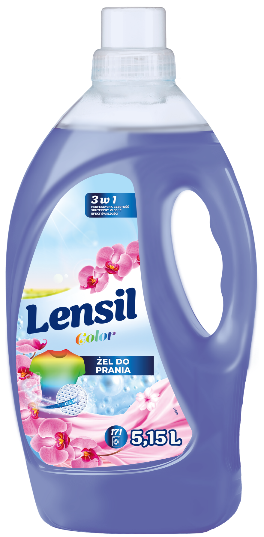 Żel do prania Lensil kolor 5,15l widok główny