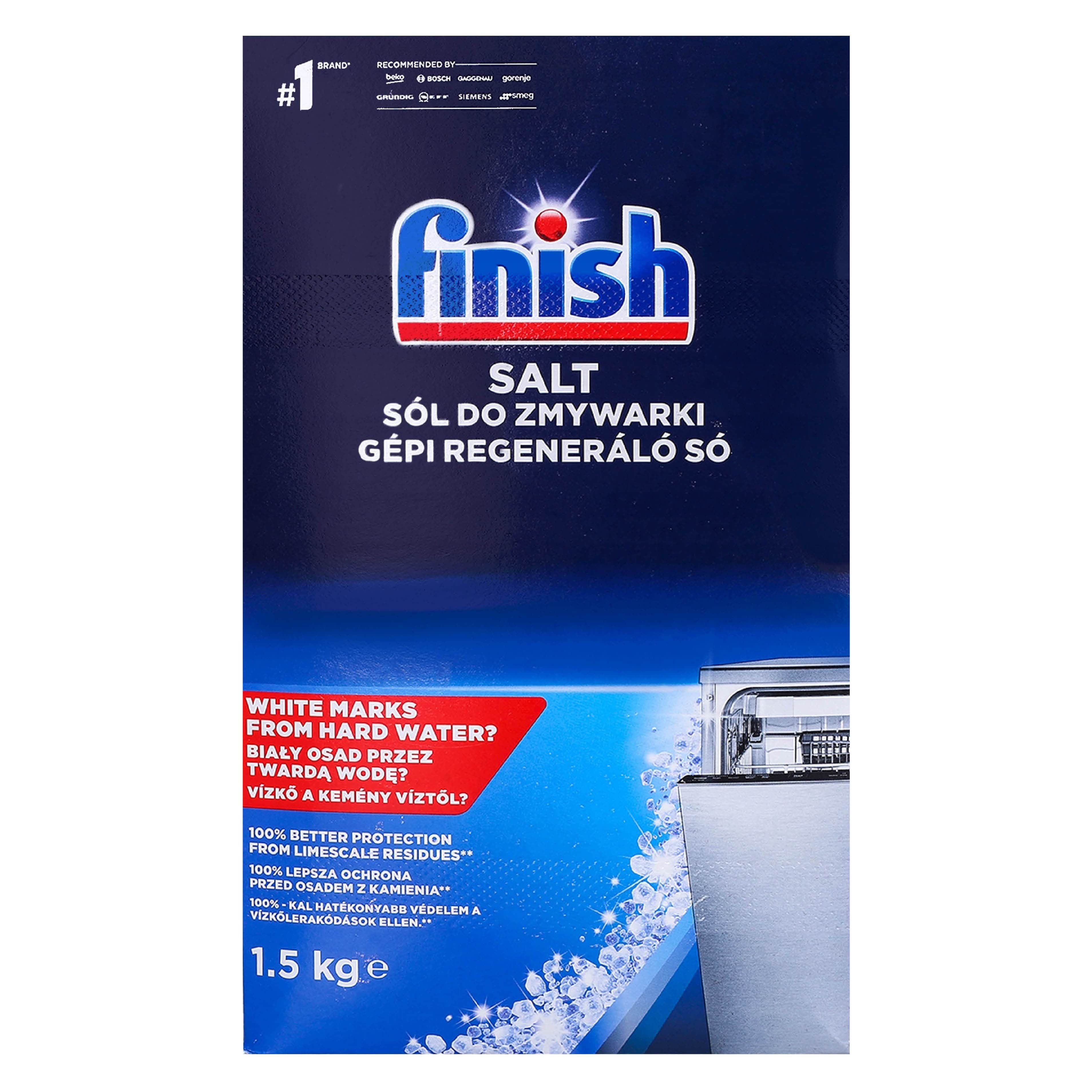 Sól do zmywarki Finish 1,5kg widok 1