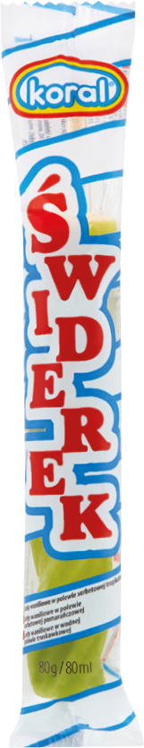 Lody na patyku Świderek Koral 80ml mix widok główny