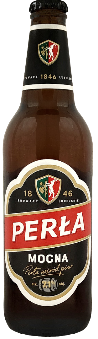 Piwo Perła mocna 0,5l 7,1% but. bzzw. widok 1