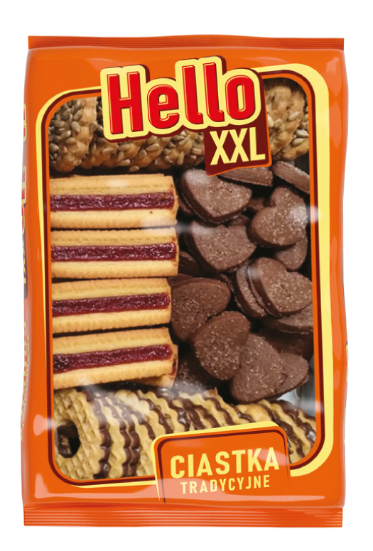 Ciastka tradycyjne Hello Chylak 900g widok główny