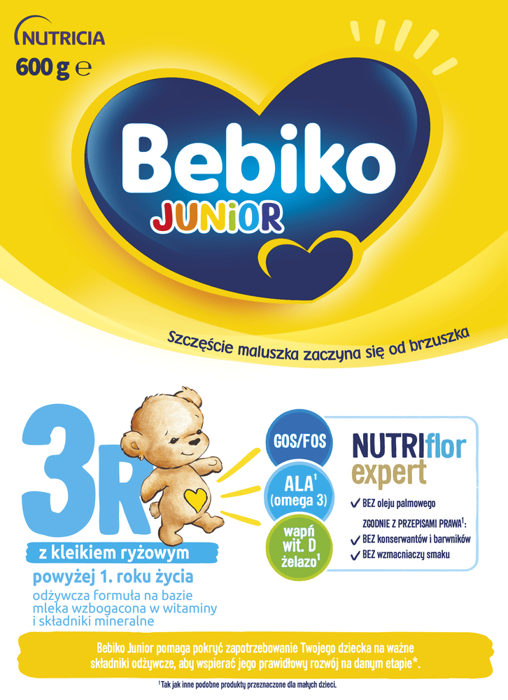 Mleko Bebiko 3R Nutriflor Expert 600g widok 1
